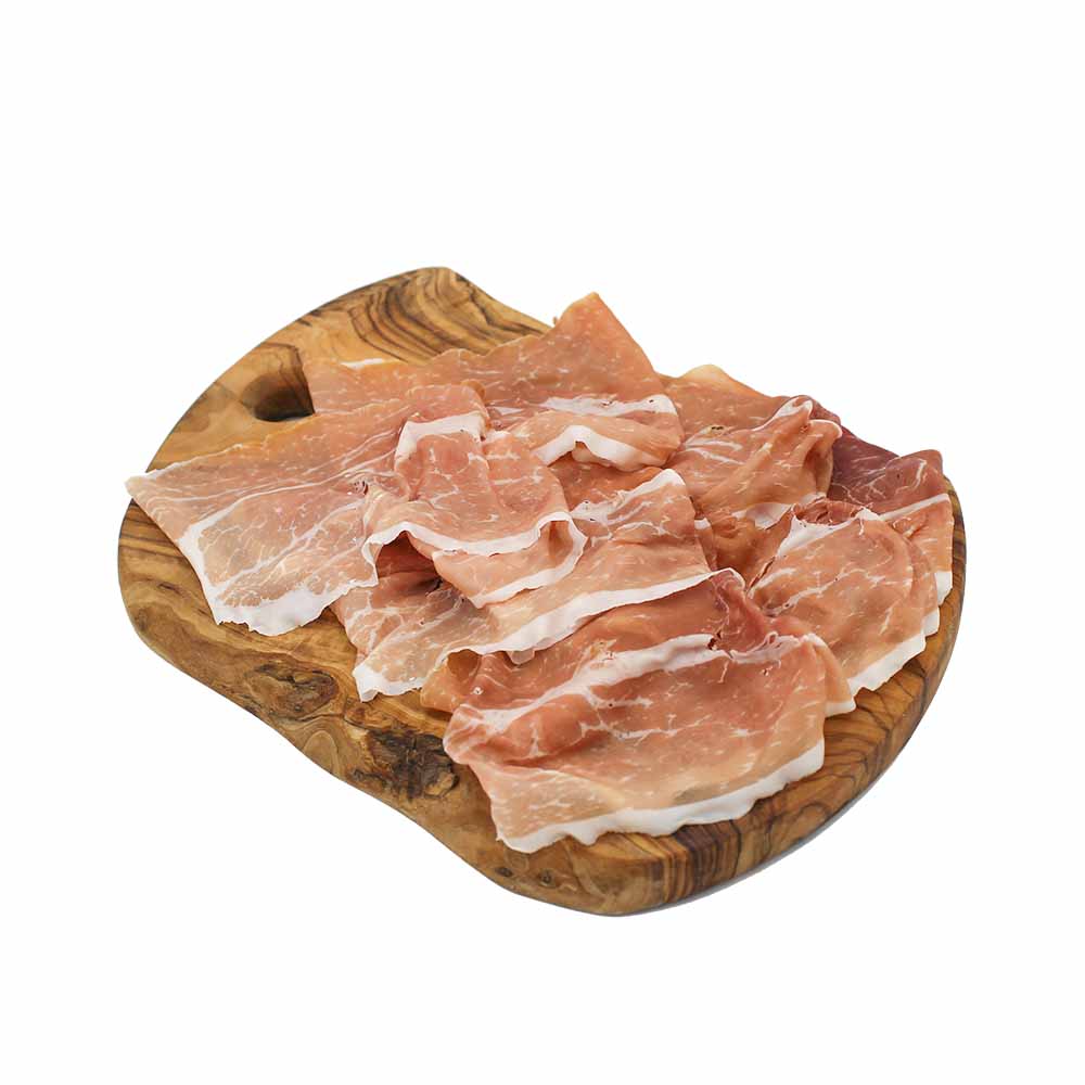 Italiaanse ham met truffel, +/- 100 gram
